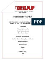 Protocolo de Administración de Medicación Vía Intramuscular