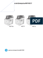 Color LaserJet Enterprise MFP M577