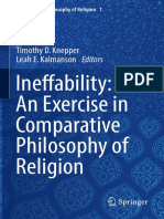 Ineffability - An Exercise in Comparative Philosophy of Religion PDF