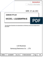 Lsj320ap04 e Samsung PDF