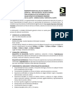 Convocatoria Externa No 34 de 2019 Auxiliar Operativo Informador Vendedor