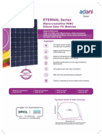 Mono Crystalline PERC Silicon Solar PV Modules - 60