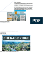 Chenab Bridge - Cost, Construction, Images, Status, Inauguration