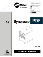 Miller Electric Syncrowave 250 Technical Manual 120626