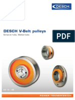 Desch V-Belt Pulleys