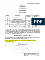 Schedule I Company Attachment I