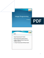 030 Integer Programming PDF