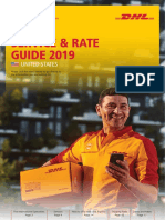 DHL Express Service Rate Guide Us en 2019 PDF