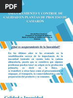 1.2.aseguramiento y Control de Calidad en Plantas de Proceso de Camarón PDF