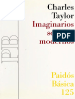 Charles Taylor - Imaginarios Sociales Modernos PDF