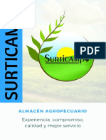 Portafolio de Productos y Servicios Surticampo Popayán