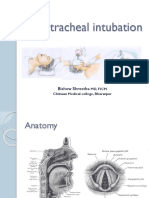 Endotracheal Intubation