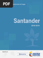 Plan Departamental Drogas Santander - 2016 - 2019 PDF