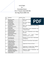 Presentation - 2019 Batch PDF