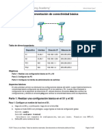 Espinoza Llontop Jefferson 8.5.1.3 Packet Tracer - Implementing Basic Connectivity