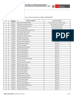 Lista de Postulantes