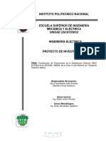 Coordinación de Protecciones de La Subestación Eléctrica SEAT Desbloqueado PDF