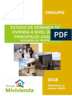 Estudio de Demanda de Vivienda Nueva de Chiclayo