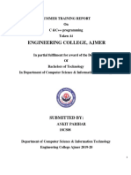 C &CPP Summer Training Modified PDF