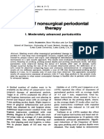 Effect of Nonsurgical Periodontal Therapy. I. Moderately Advanced Periodontitis. Badersten A, Nilvéus R, Egelberg J. J Clin Periodontol. 1981 Feb8 (1) 57 72 PDF