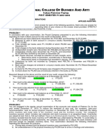 ACCOUNTING 14-07 - APPLIED AUDITING Departmental With Answer