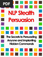 NLP Stealth Hypnosis - Hurst, Andy PDF