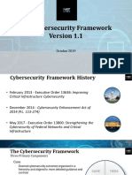 NIST Cybersecurity Framework 2019