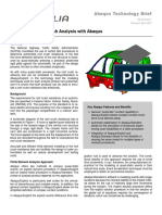 Abaqus Technology Brief. Automobile Roof Crush Analysis With Abaqus