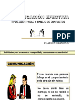 Comunicaciòn Efectiva - Manejo de Conflictos - Coaching y Desempeño