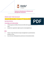 W8-SIM337 Contemporary Developments in Business and Management Assessment For FL9 and GL9