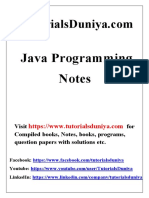 Java Notes2 - TutorialsDuniya