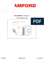 Datasheet Stamford Alternator Hci544e 3 Phase