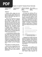 Analysis of Transit AC and DC Traction Power Networks