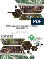 Bitoun R. 2019. Critères Pour La Restauration Écologique Des Mangroves