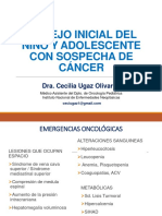 Tema 3. Manejo Inicial Del Niño y Adolescente Con Sospecha de Cáncer