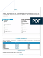 Término Plazo Contrata Sin Confianza Legítima