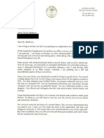 Pardon Letter - Jamie Matthews - Redacted