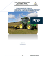 TDR Adquisicion de Tractores