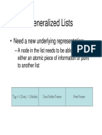 Generalized Linked List Slides