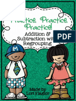 FREEBIEAdditionandSubtractionwithRegroupingPrintables 2