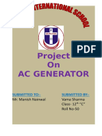 Ac Generator