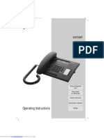 Euroset 825 User Manual