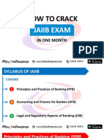 Study Plan JAIIB