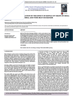 Experimental Investigation of The Effect of Baffle