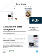 Calculadora Macronutrientes