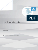 Manual Uscator Performant de Rufe Bosch