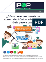 【 CREAR CUENTA Correo .EDU 】▷ Guía Paso a Paso ▷ +Truco 2019