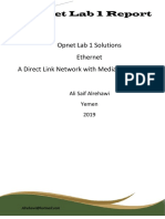 Opnet Lab 1 Solutions