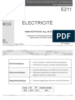 E211 Outils Mathématiques Sept 2019