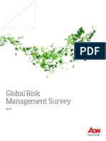 2019 Aon Global Risk Management Survey Report